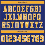 Maillot de football Royal Authentic en maille dorée et blanche, personnalisé Maillot de football Royal Authentic en maille dorée et blanche, personnalisé
