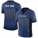 Maillot de football Royal Drift Mesh noir et blanc, personnalisé et tendance Maillot de football Royal Drift Mesh noir et blanc, personnalisé et tendance