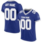 Maillot de football Royal authentique en maille blanc-gris personnalisé Maillot de football Royal authentique en maille blanc-gris personnalisé